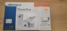 Devolo dLAN 1200+ Powerline Starter Kit weiss neuwertig