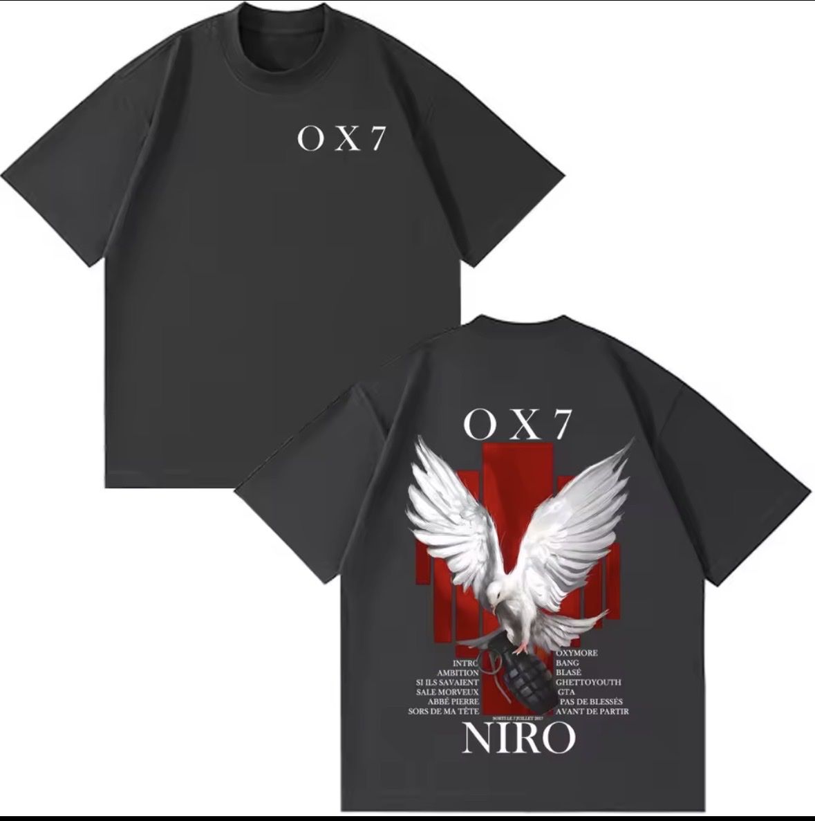 T-shirt: T shirt OX7 – Nuovo e nell'imballaggio originale da Gingins venduto da vic_lrb8 2