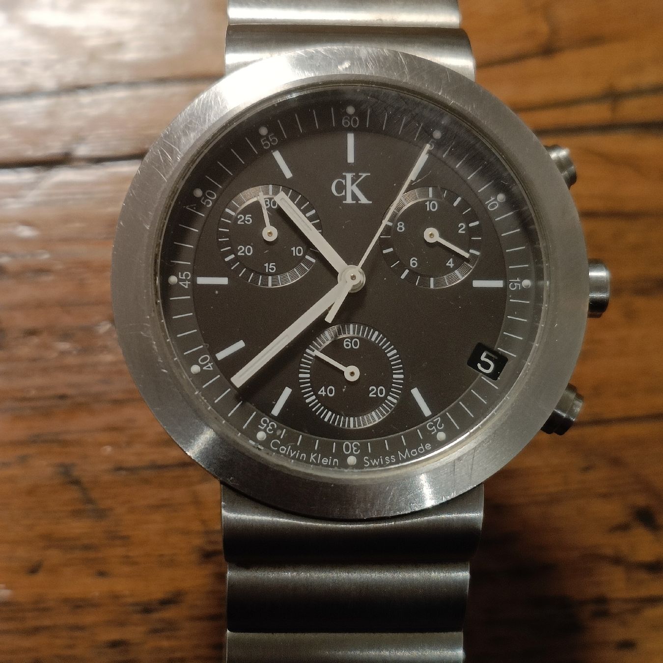 Calvin Klein Orologi: Calvin Klein Chronograph Uhr – Usato da Giubiasco venduto da giubi01 1