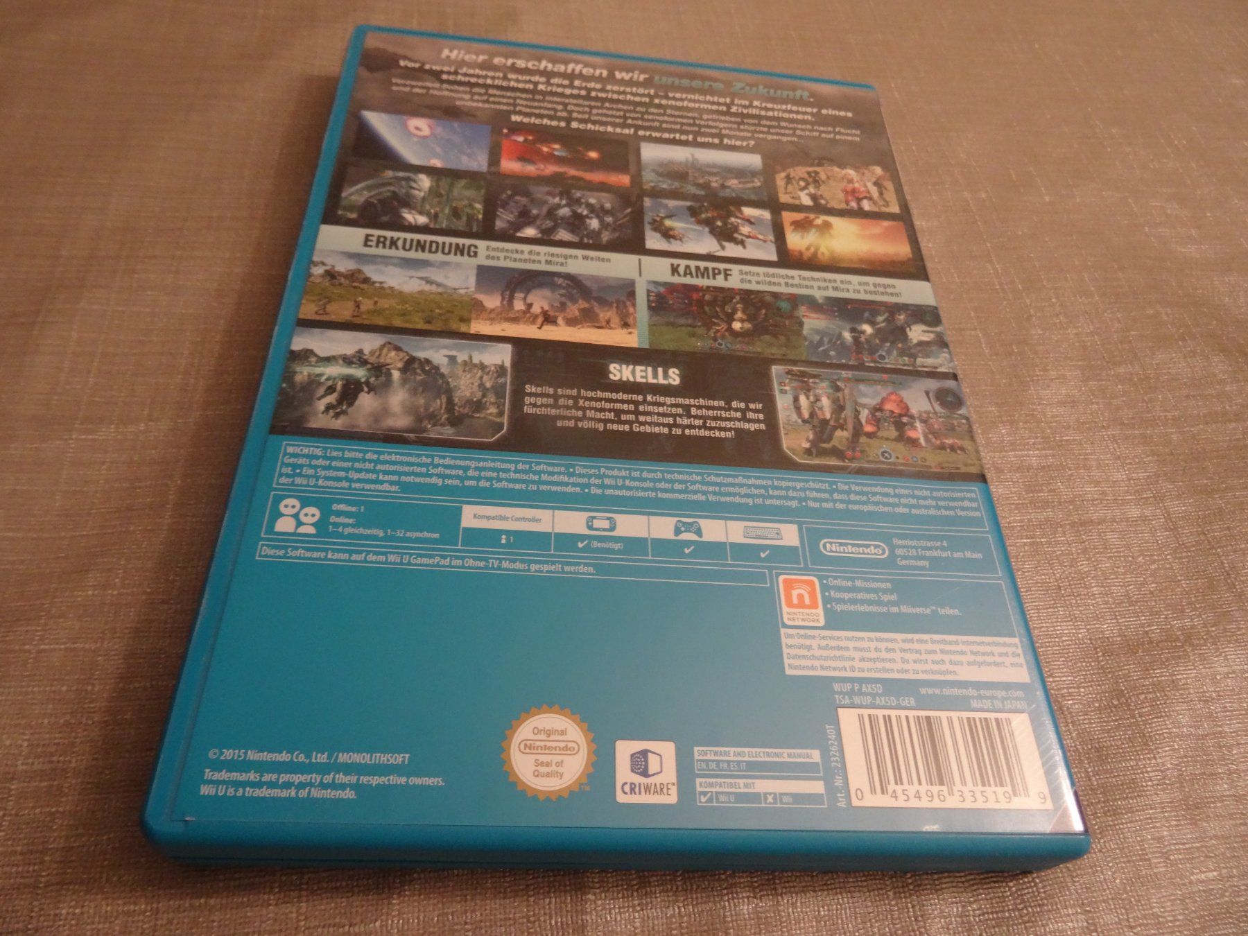 Nintendo Spiele: Xenoblade Chronicles X Wii U WIIU – Gebraucht aus Olten von Disc-Ausverkauf 2