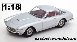 FERRARI 250 GT Lusso 1962 silber 1:18 von KK-Scale
