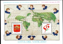 FILATELIA GRANADA 1992 BLOCK ** POSTFRISCH ** - PO35