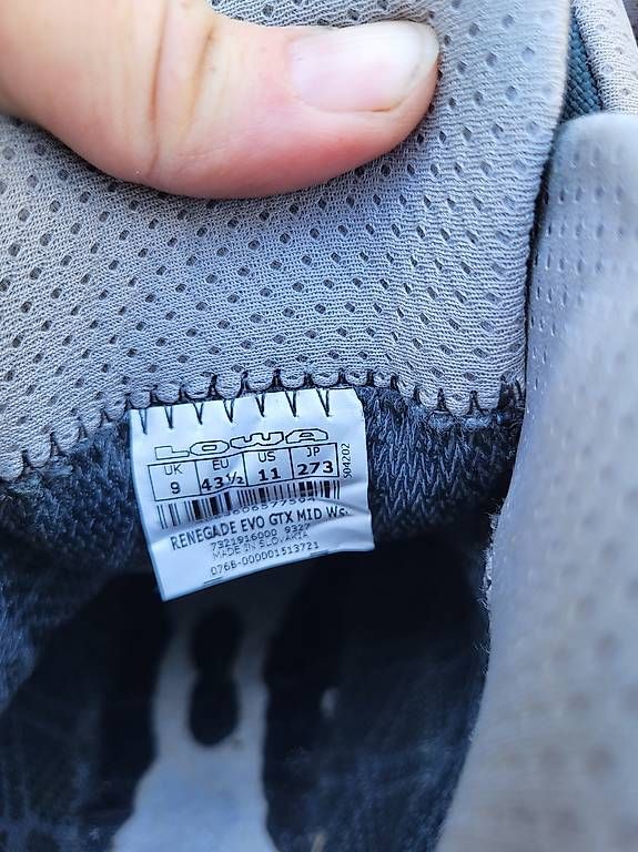 Scarpe per ragazzi: LOWA Wanderschuh Renegade – Usato da Villmergen venduto da Pfopf05