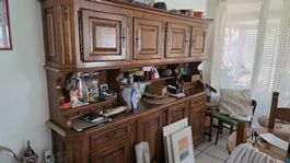 Großes Eichen Buffet / Anrichte massiv (Landhausstil)