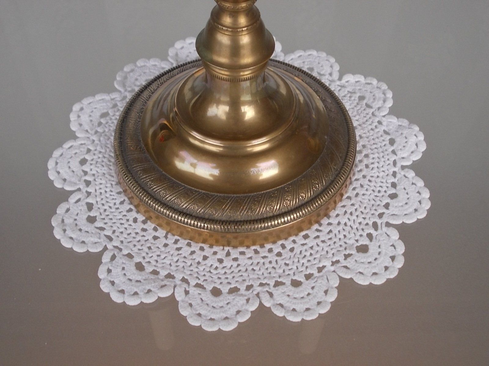 Portacandele: 34cm Empire-Stil Prunk Messing Kerzenständer 5flammig 2280gr – Usato da Ostermundigen venduto da eschbe 8