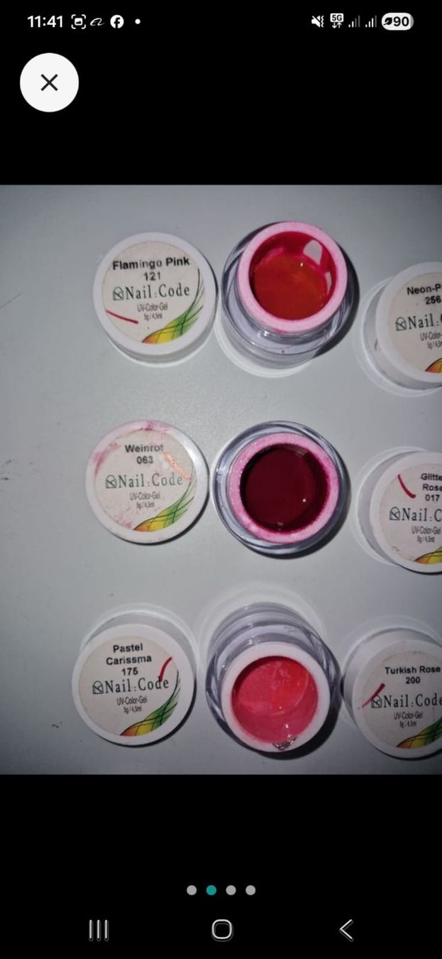 Unghie finte: Nail Code UV Gel Farben Konvolut gut erhalten – Usato da Etzwilen venduto da mue_mm76 1