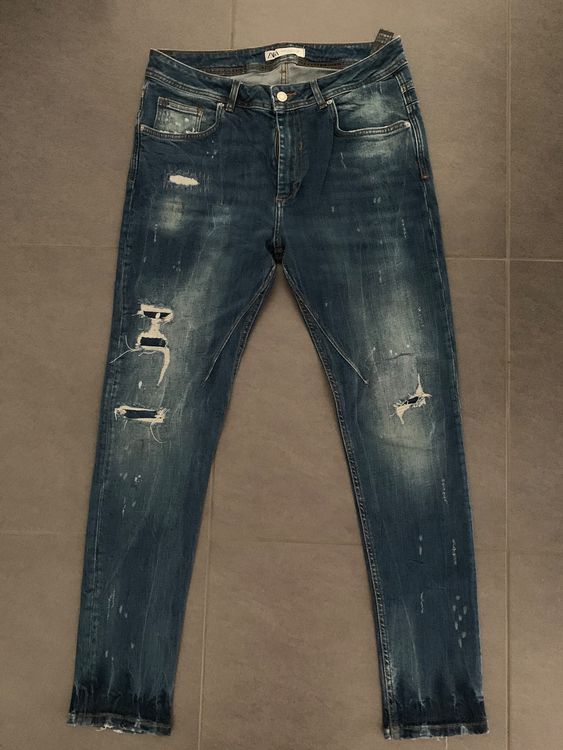 Jean Bleu HELLO MISS - Taille 40 - Neuf Avec Étiquettes - Coton Mélangé