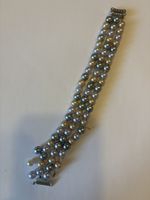 750 wg perlenarmban mit Saphiren