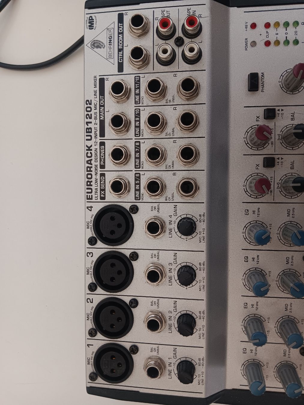 Behringer Mischpulte: Behringer mixer 12ch  – Defekt aus Versoix von lpid69 2