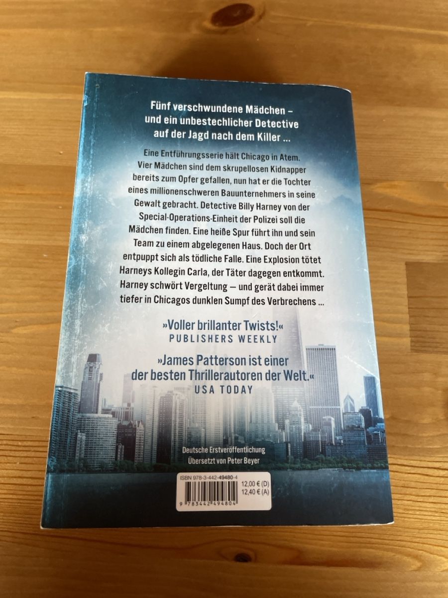 Bücher: Tag des Verrats, James Patterson – Gebraucht aus Grünenmatt von Smiley1986 1