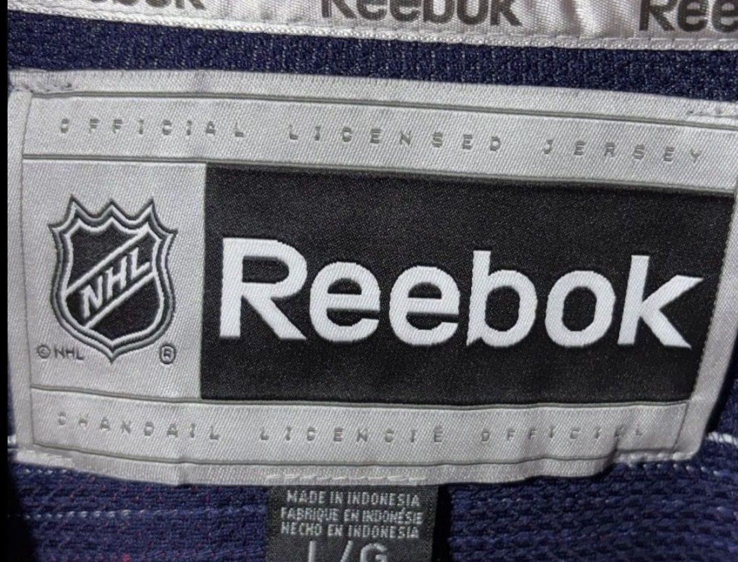 Reebok Canottiere & Pantaloni: NHL Columbus Blue Jackets Jersey, Grösse L – Nuovo (secondo la descrizione) da Rechthalten venduto da Trikot-master 3