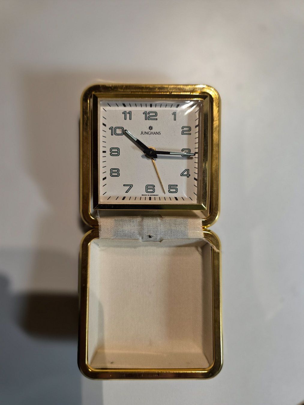 Junghans Sveglie: Antiker Wecker Uhr, Reisewecker Junghans Mid Century – Usato da Walterswil BE venduto da Lonitti 5