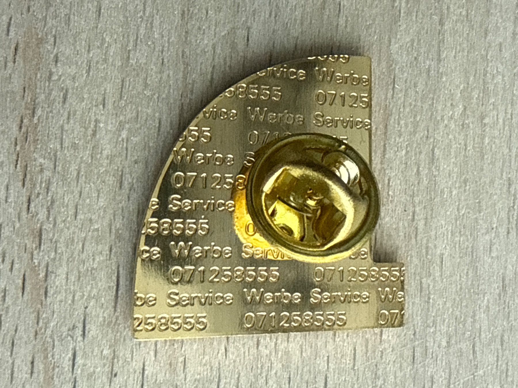 Placchette & Badge: Pin Hans Bütler, 20 Jahre – Usato da Glattbrugg venduto da Schweigmatt 1