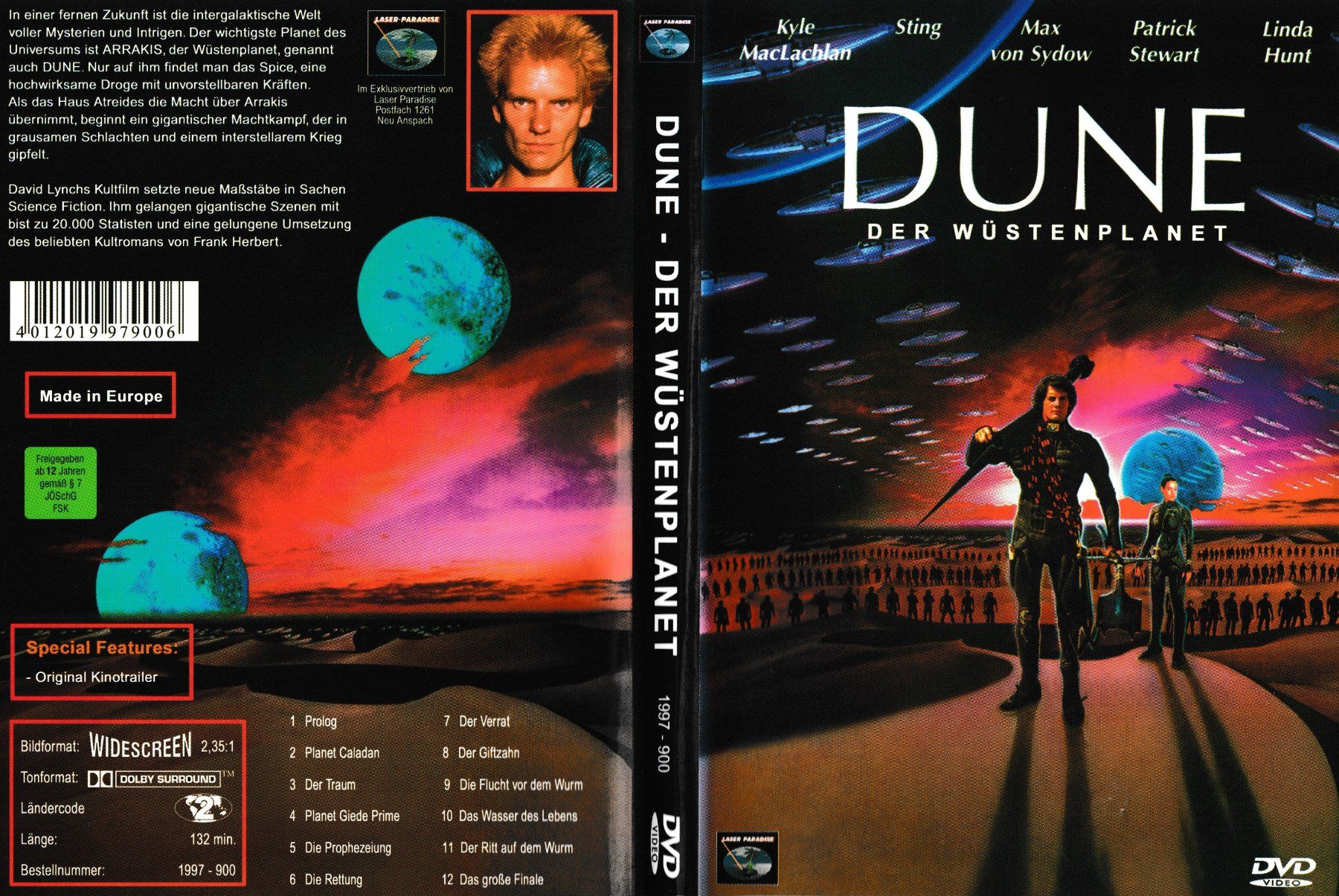 Tutti i DVDs: DVD - Dune - Der Wüstenplanet – Usato da Langnau am Albis venduto da MediaRescuerKeLoX