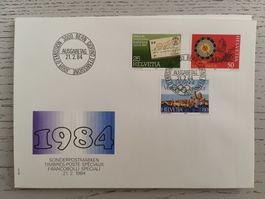1984 FDC Werbemarken