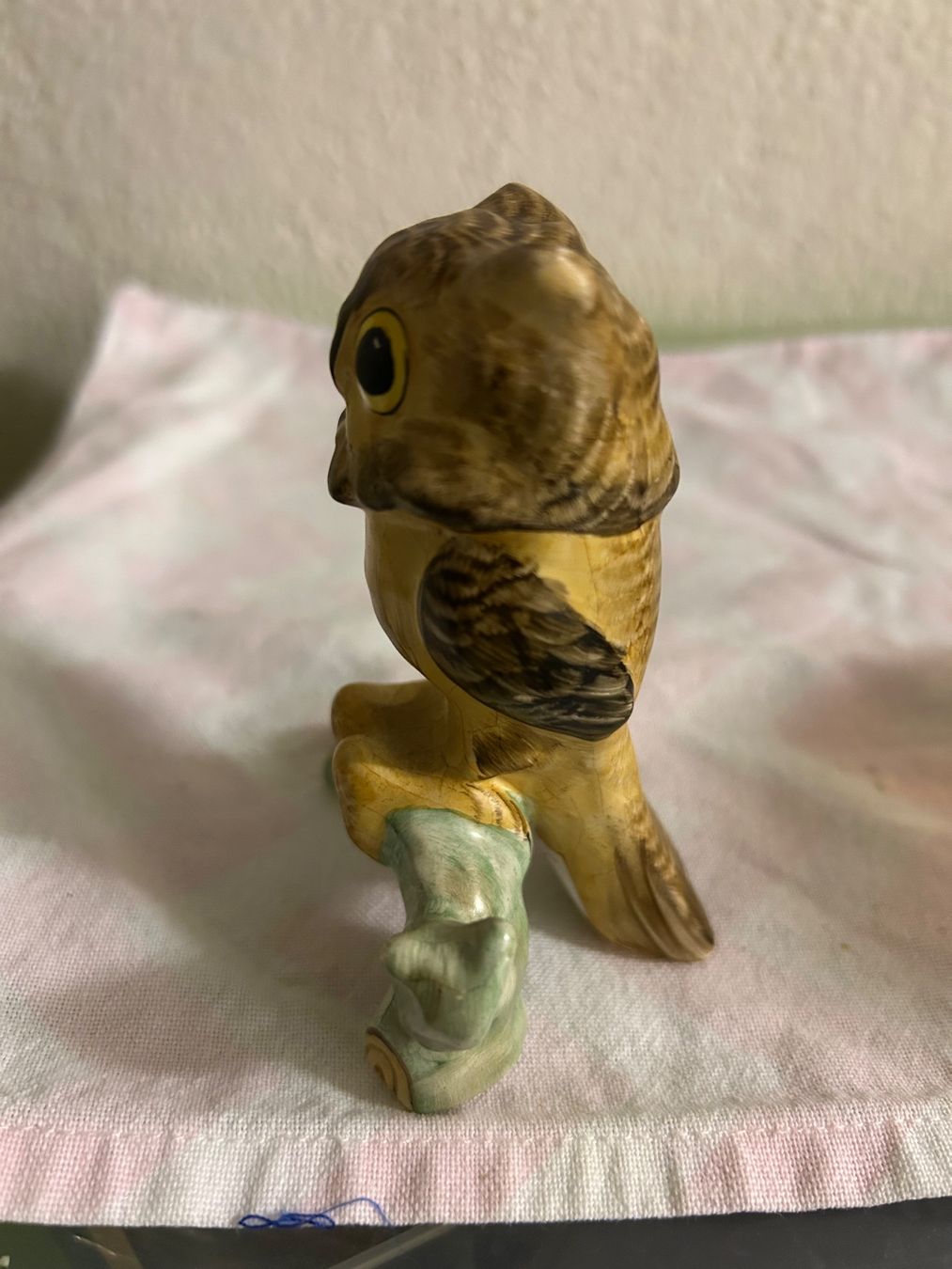 Statuette: Deko Eule auf Ast Keramik Vintage Figur – Usato da Meilen venduto da chr_5xzm 2