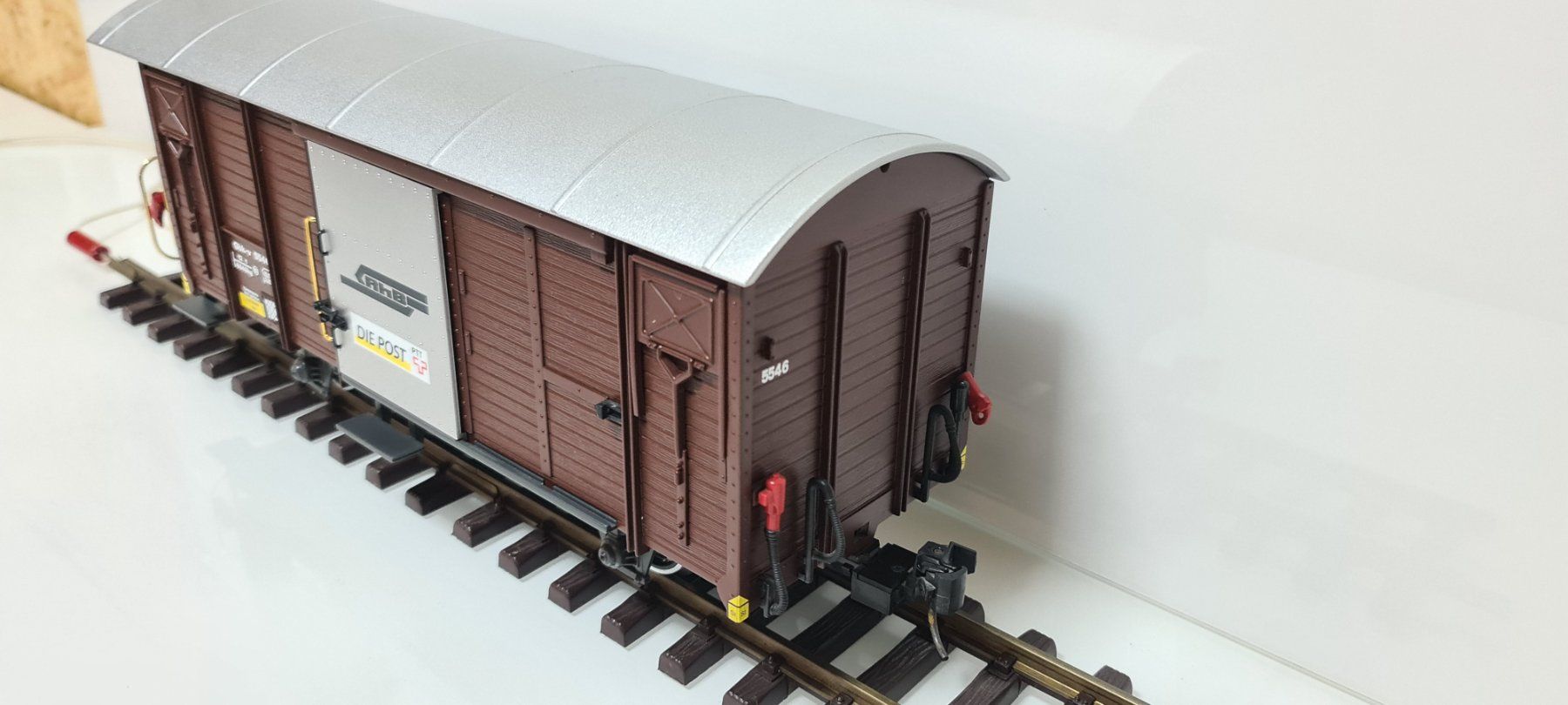 LGB Modellini di ferrovie: LGB RhB Die Post Gbk-v 5546 – Usato da Neuenhof venduto da ludovicco 6