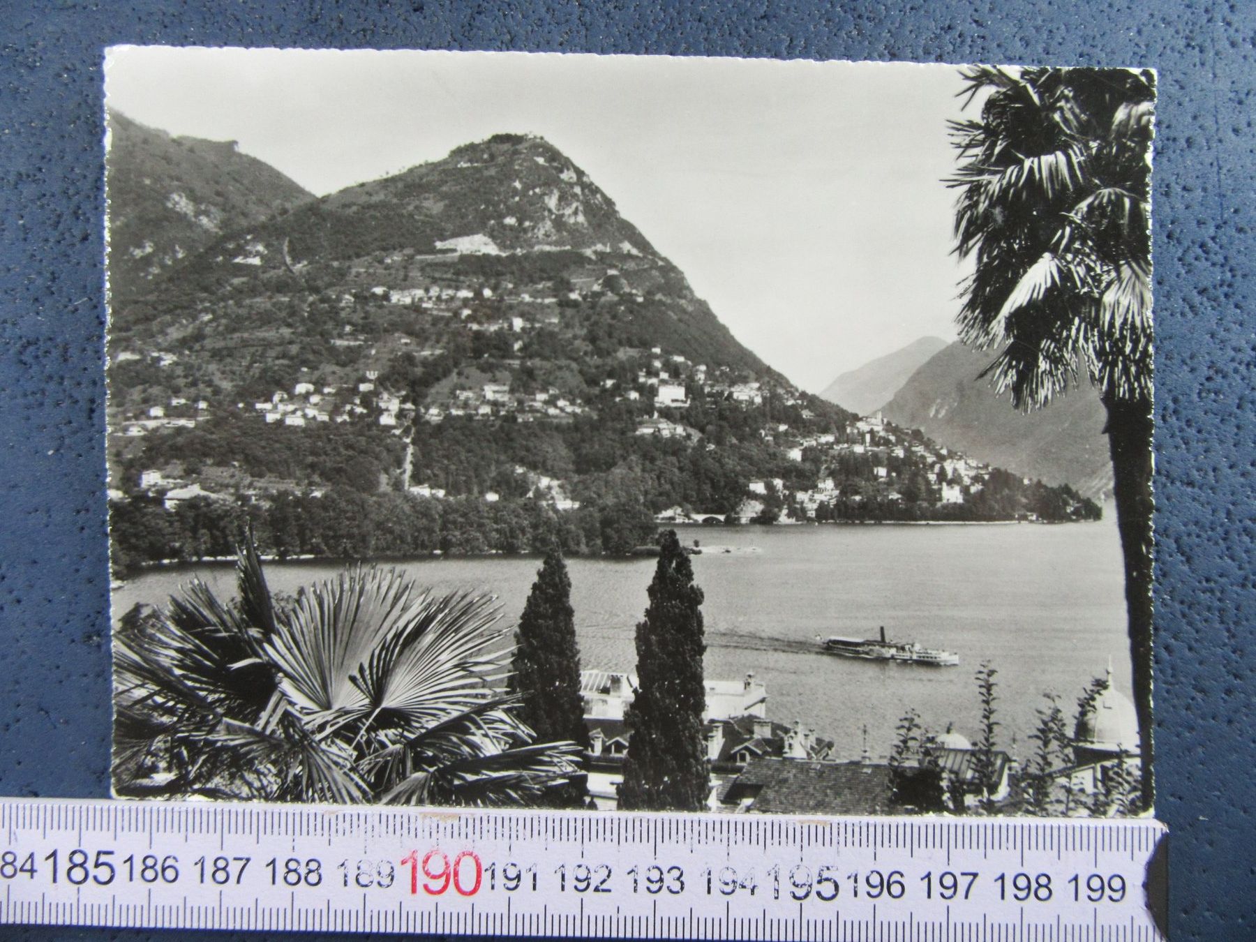 Cartoline postali: LUGANO MONTE BRE E LAGO – Usato da Ettingen venduto da Hausi4711