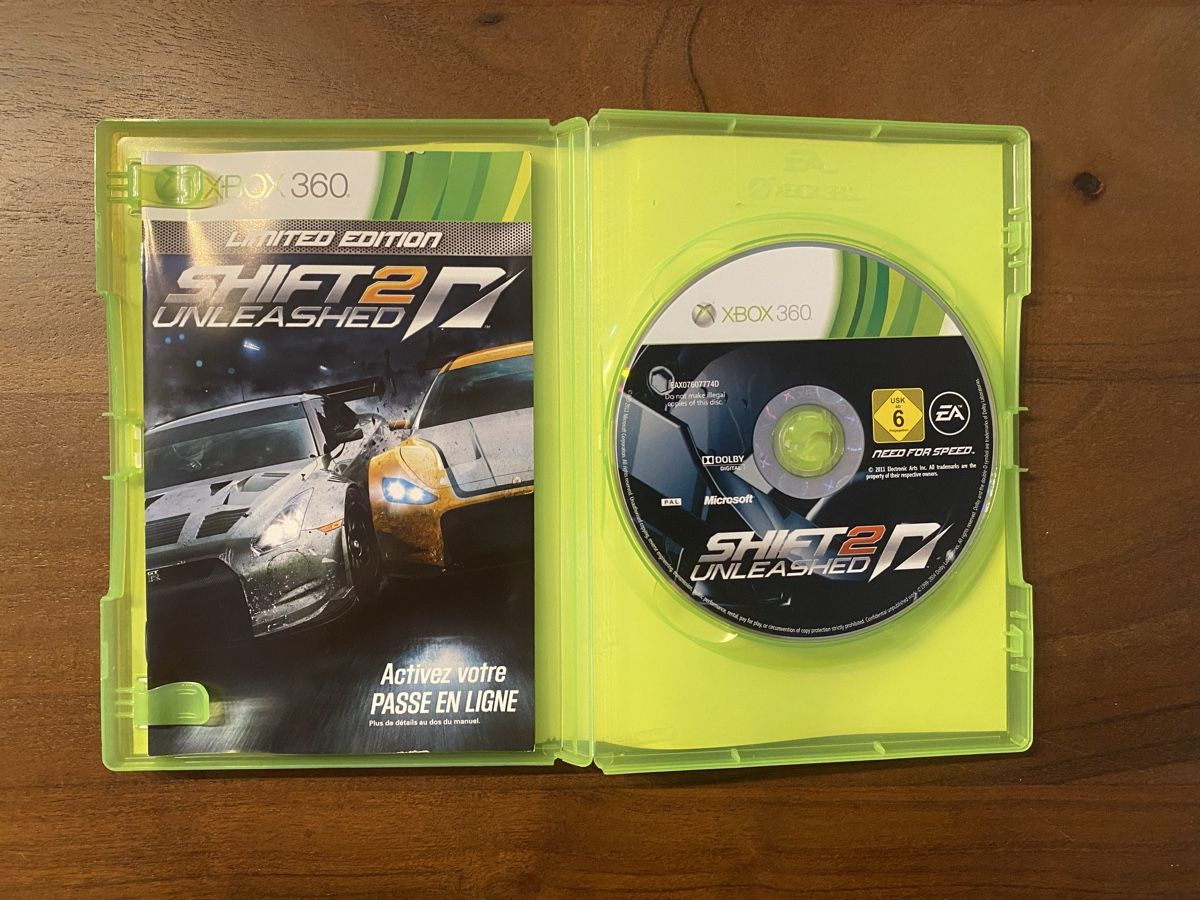 Microsoft Giochi: Need for Speed Shift 2 Unleashed für Xbox 360 (FR) – Usato da Thunstetten venduto da Virus_33 1