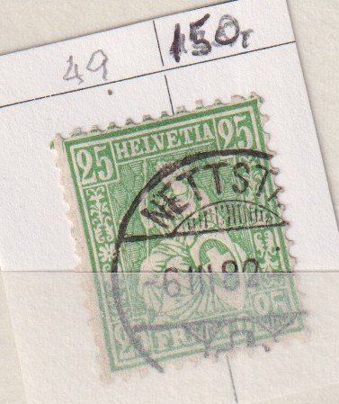 Alle Briefmarken: Y57) Sitzende 49, sehe Scan – Gebraucht aus Claro von Chanty7