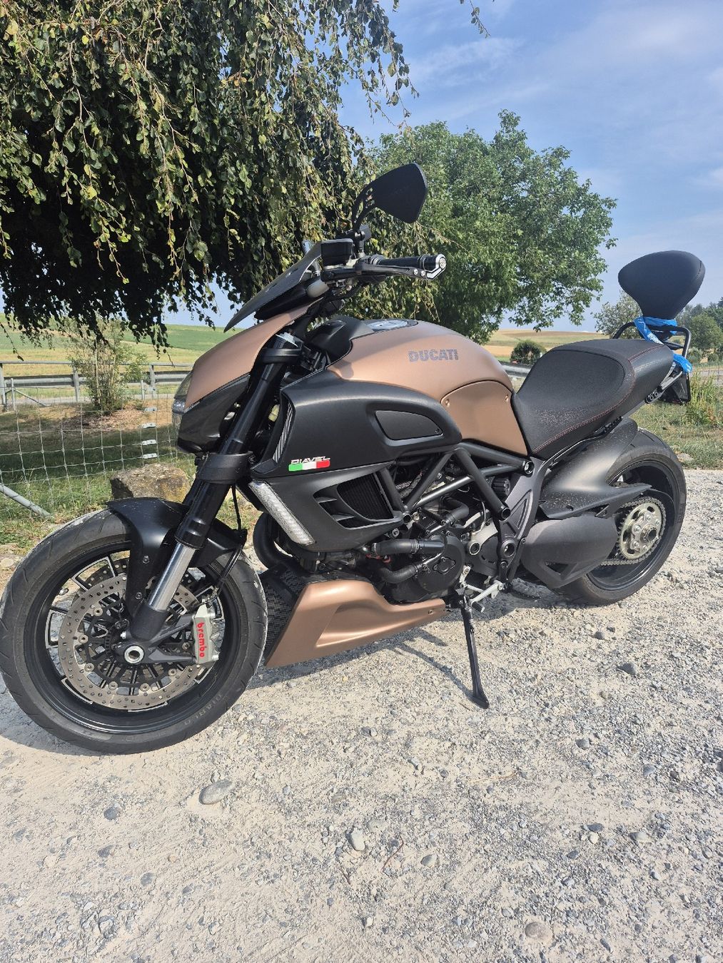 Ducati Route: DUCATI DIAVEL 1200 – D'occasion à Watt par Massycar68 1