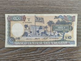 Uruguay 10 Pesos 1995 !!!!!!!