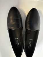 Schwarze Leder Ballerinas Gr. 38 5th Avenue