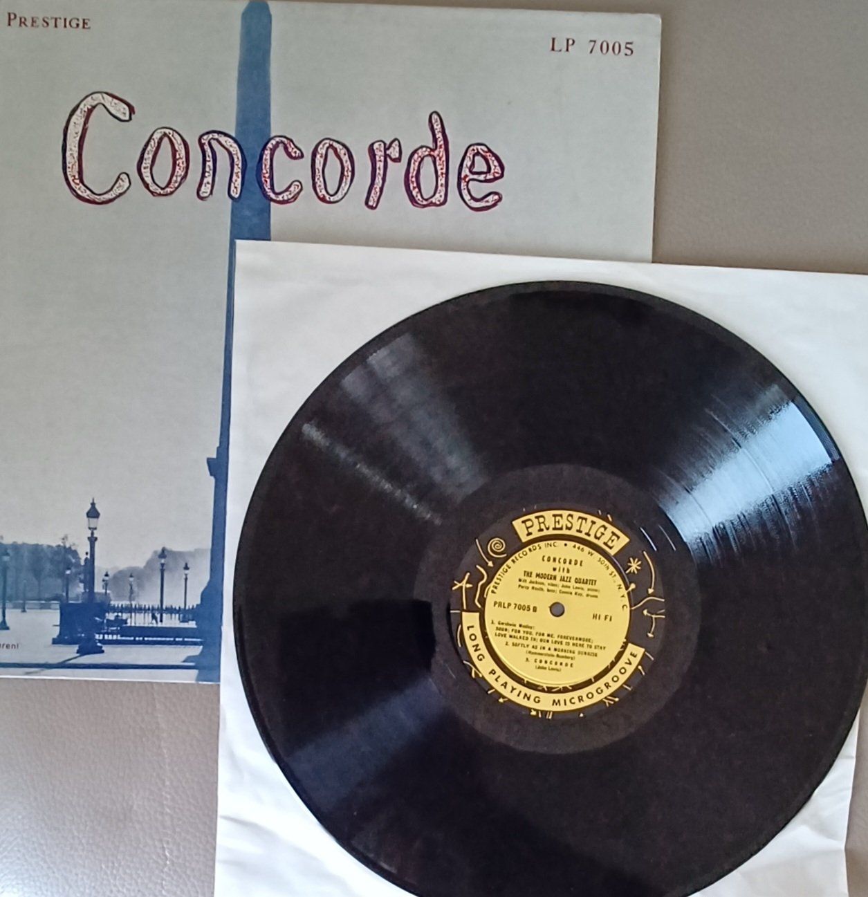 Dischi in vinile: Concorde - the Modern Jazz Quartet 1955 – Usato da Hägendorf venduto da Plattenhardt 4