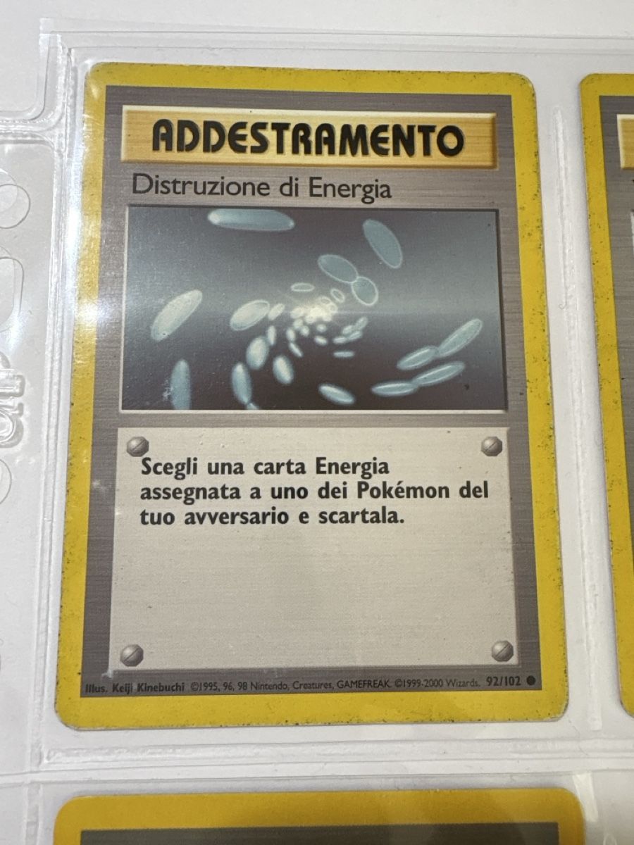 Distruzione di energia Pokémon TCG Set Base - 1995 (Usato) a Giubiasco ...