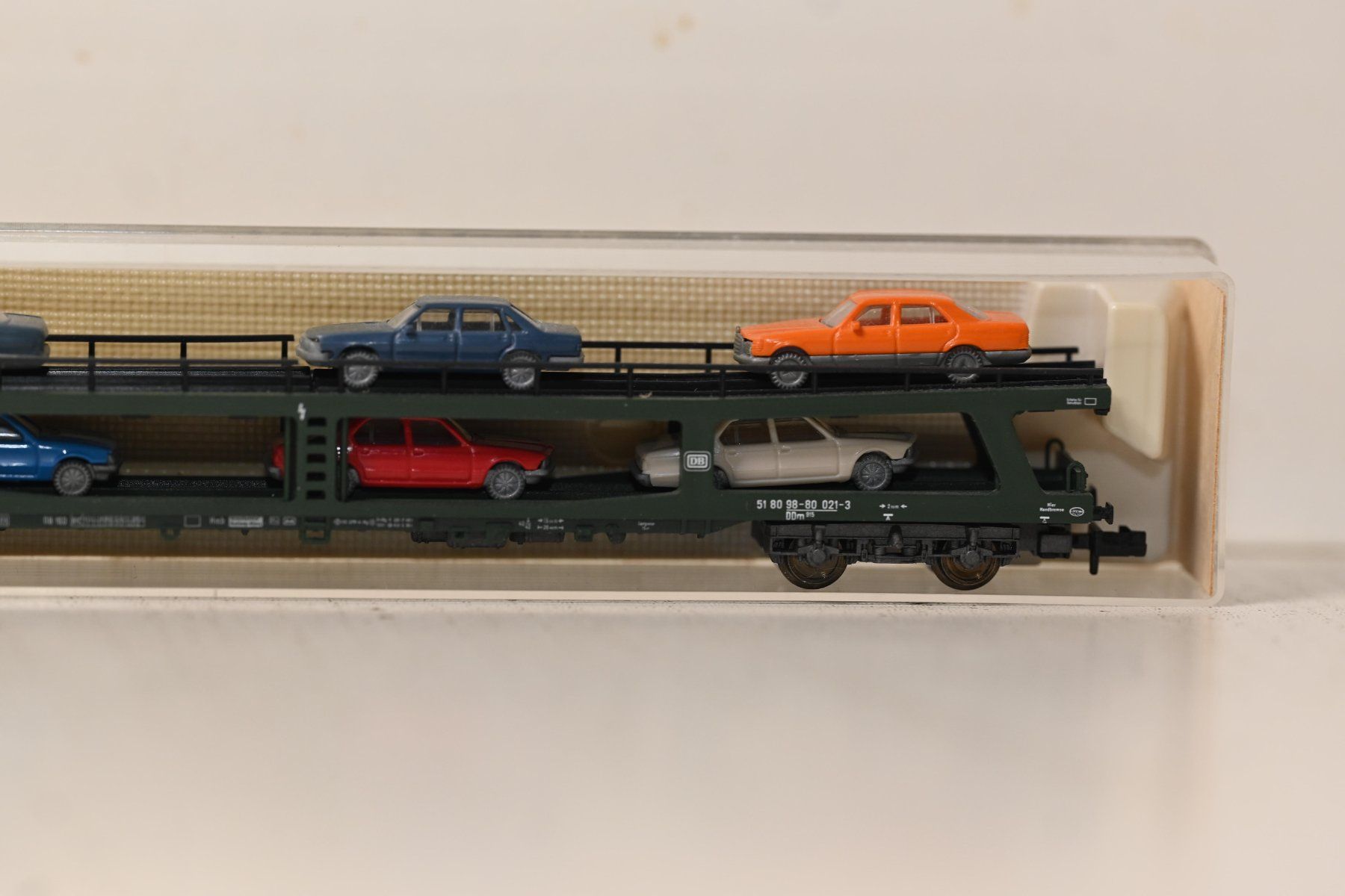 Fleischmann Modelleisenbahnen: Wagen mit Autos beladen Fleischmann Spur N – Gebraucht aus Laupen ZH von Zmoewe 2