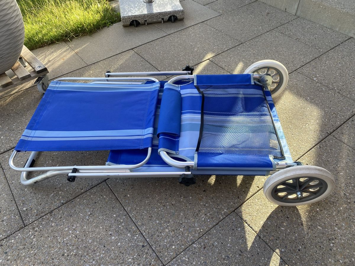 Sedie a sdraio: Strandliege mit Rollen – Usato da Wiesendangen venduto da argon03 4