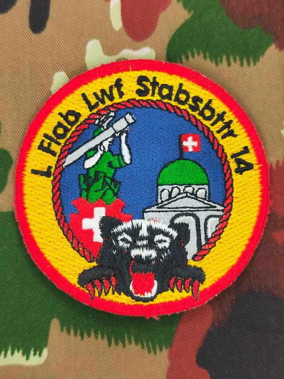 Verbandsabzeichen L Flab Lwf Abt 14 Stabsbttr | Kaufen auf Ricardo