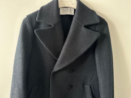 Harris Wharf London blue caban wool size 44IT