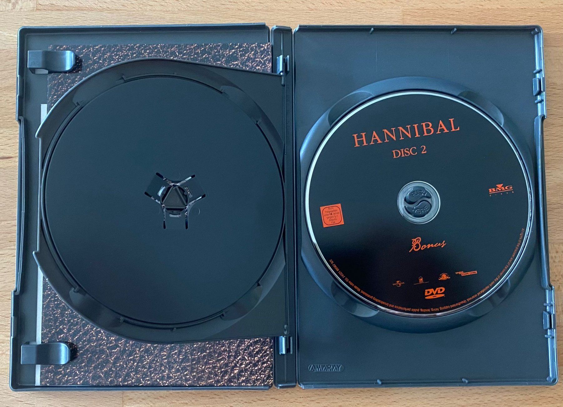 Tutti i DVDs: DVD - Hannibal – Usato da Winterthur venduto da Secondhand-Family 2