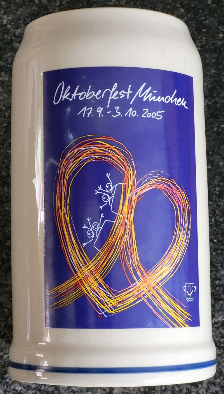 Gläser: Chope à bière Oktoberfest München 2005 – Gebraucht aus Montet (Glâne) von Koada2