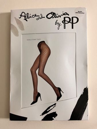 Netzstrumpfhose Alice and Olivia by PP, Gr. M/L, Schwarz