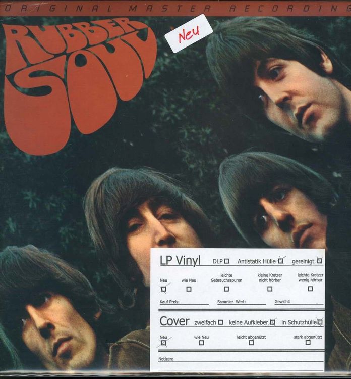 Beatles Rubber Soul MFSL Kaufen auf Ricardo