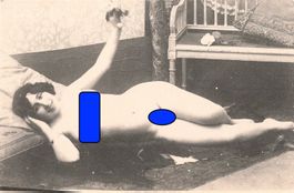 Alte Erotik Postkarte Frauenakt
