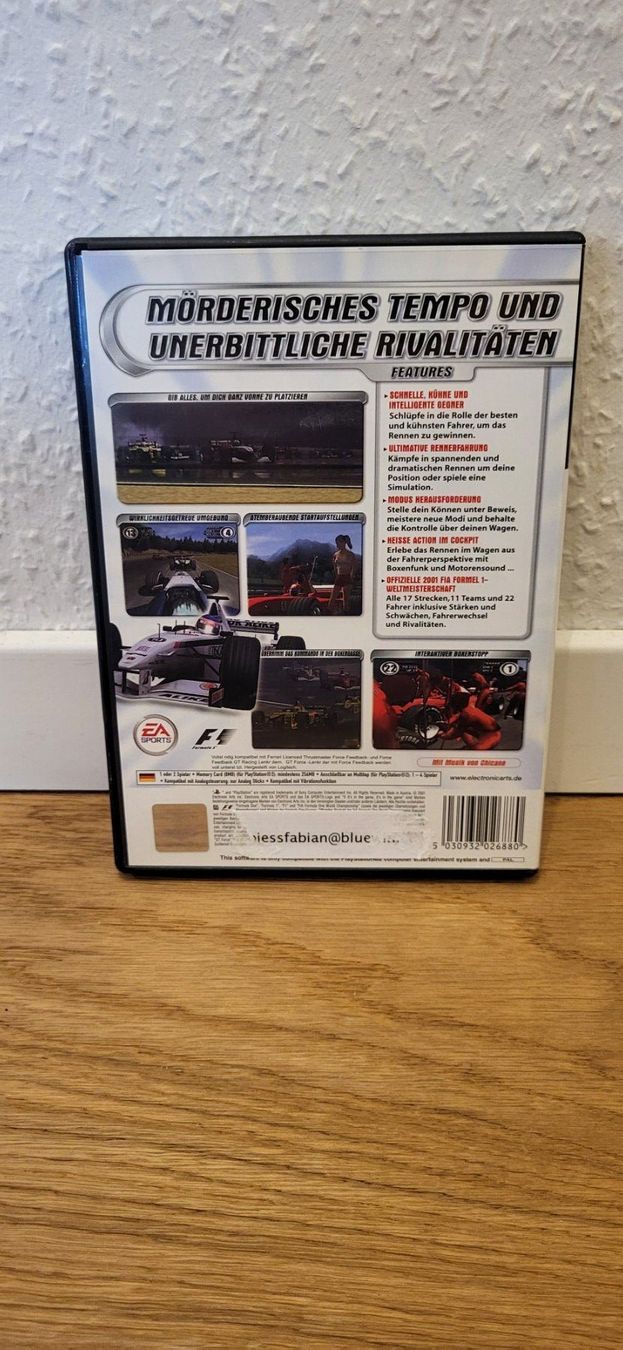Sony Giochi: PS2 - F1 2001 – Usato da Münsingen venduto da Heroism2010 1