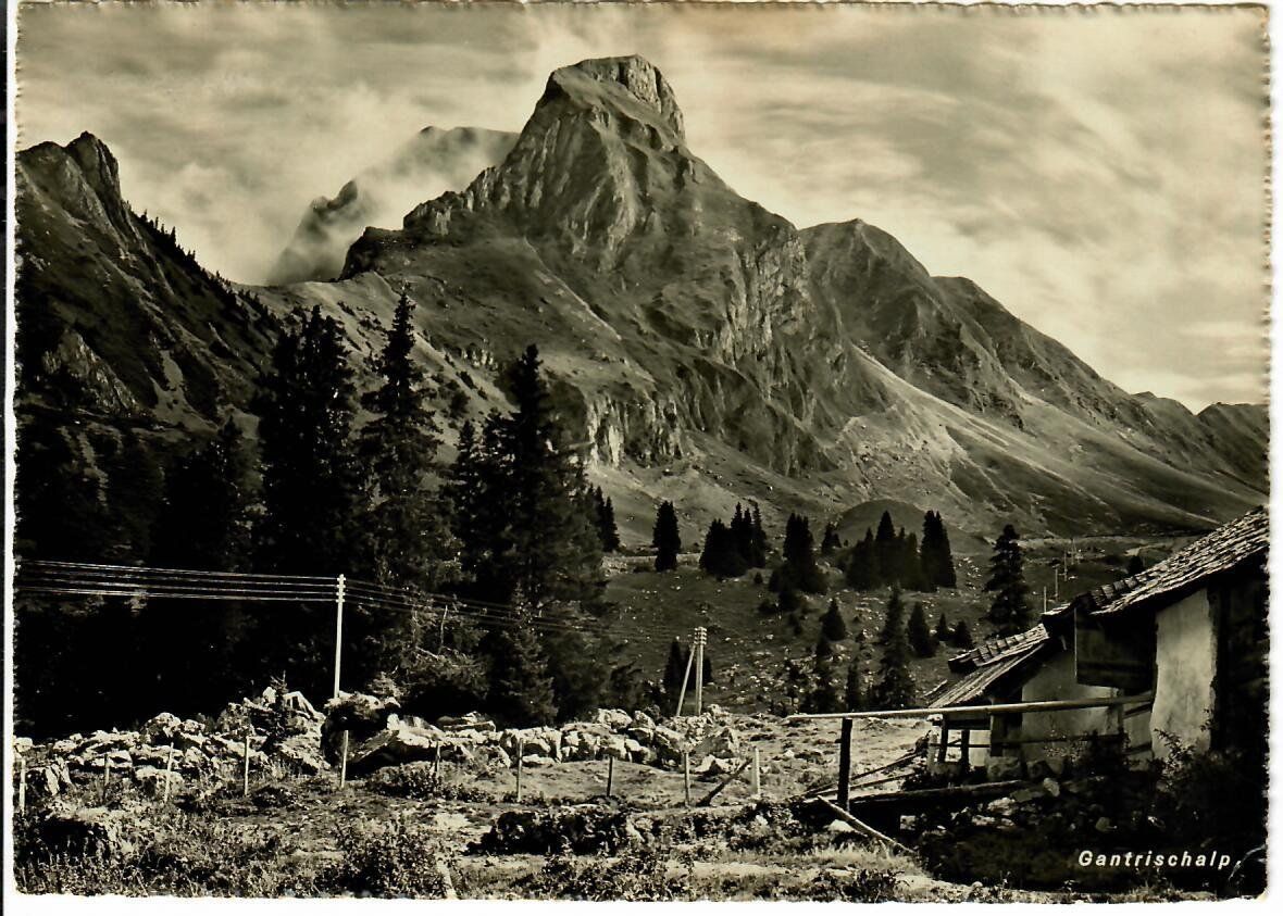 Cartoline postali: Gantrischalp  1946 – Usato da Hochdorf venduto da Ziegel-16