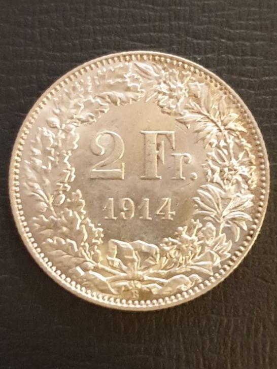 Tutti le monete: 2 Franken 1914 - Top Münze! – Nuovo (secondo la descrizione) da Biel/Bienne venduto da underdogs 1
