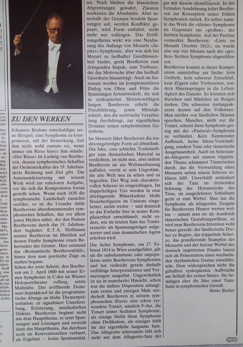 Dischi in vinile: KLASSIK-LP "Beethoven" – Nuovo (secondo la descrizione) da Binningen venduto da mar_2jlr 5