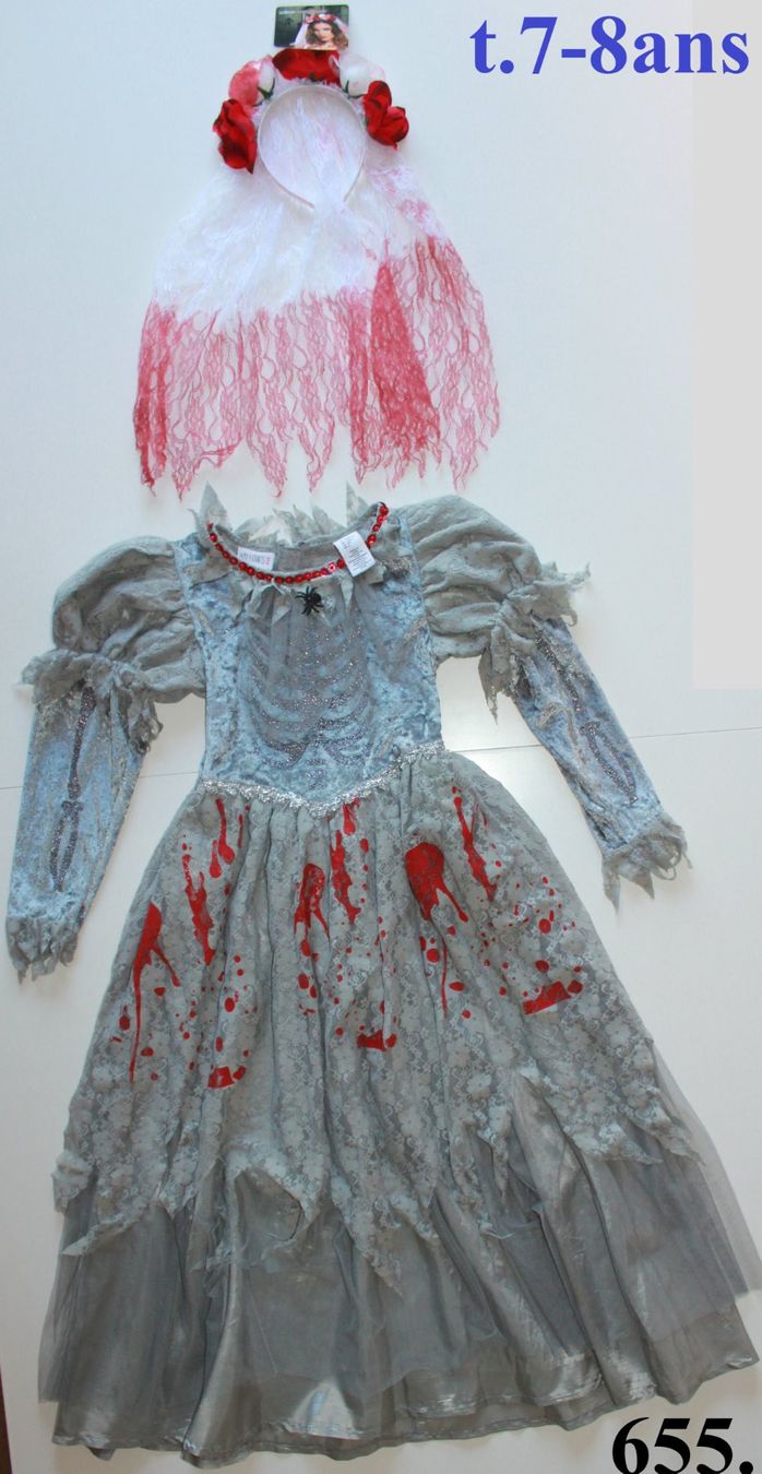 Costumi: Costume squelette / Skelett t. 7 - 8 ans – Usato da Peseux venduto da CoolShoping