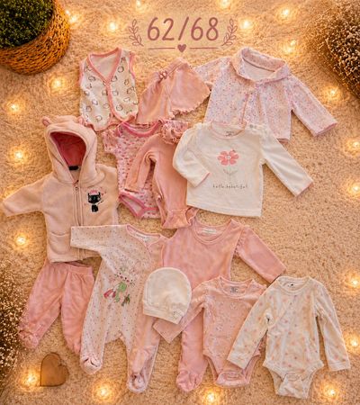 Baby Kleider Paket Grösse 62,/68 Mädchen, Top Zustand!