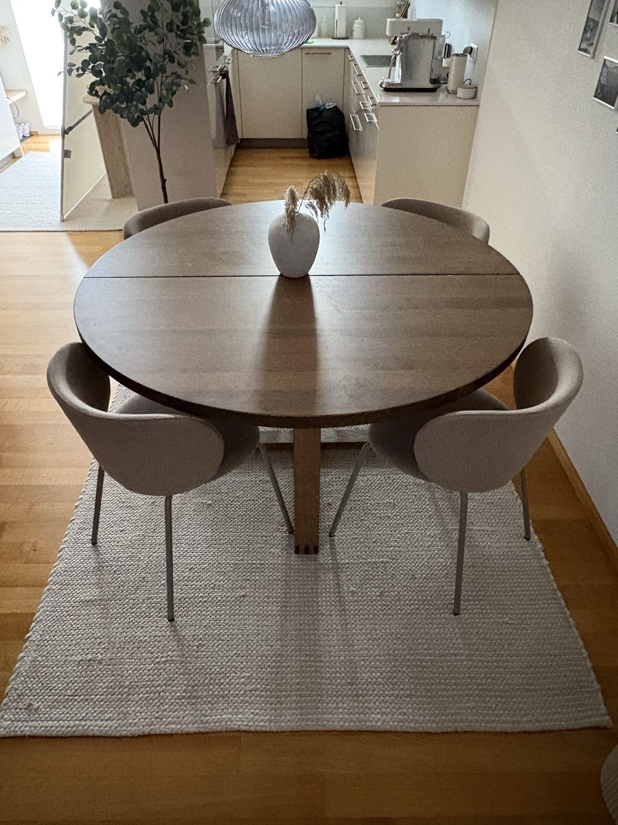 Tavoli: Esstisch rund IKEA MÖRBYLÅNGA – Usato da Grüt (Gossau ZH) venduto da tim_8vhm 1