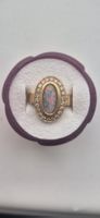 Goldring mit wunderschönem Opal