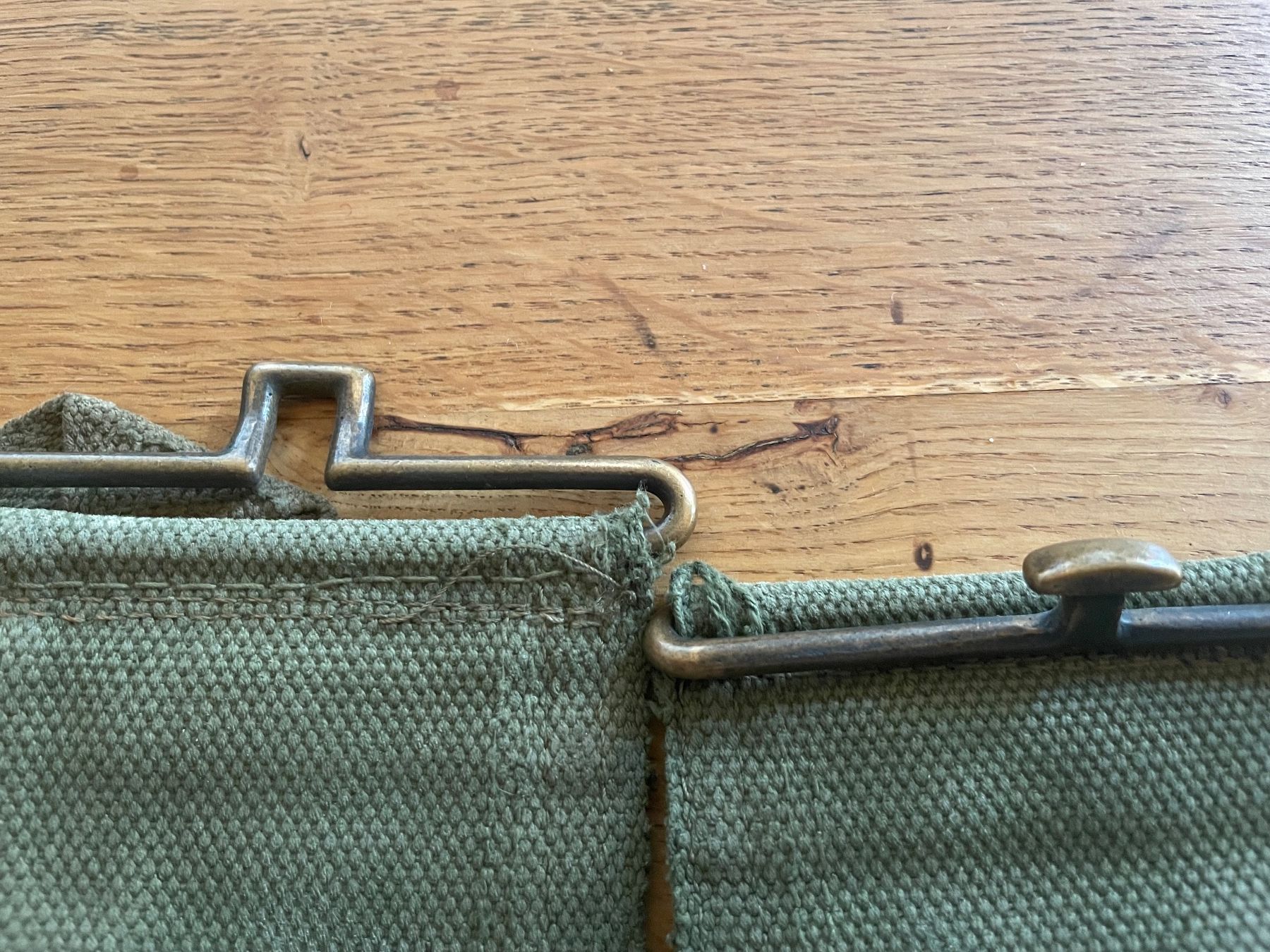US Army Uniformi: Original us Army Springfield / Garand belt – Usato da Oberbütschel venduto da Woodie2005 2
