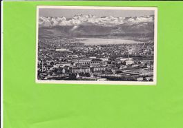 Zürich und die Alpen