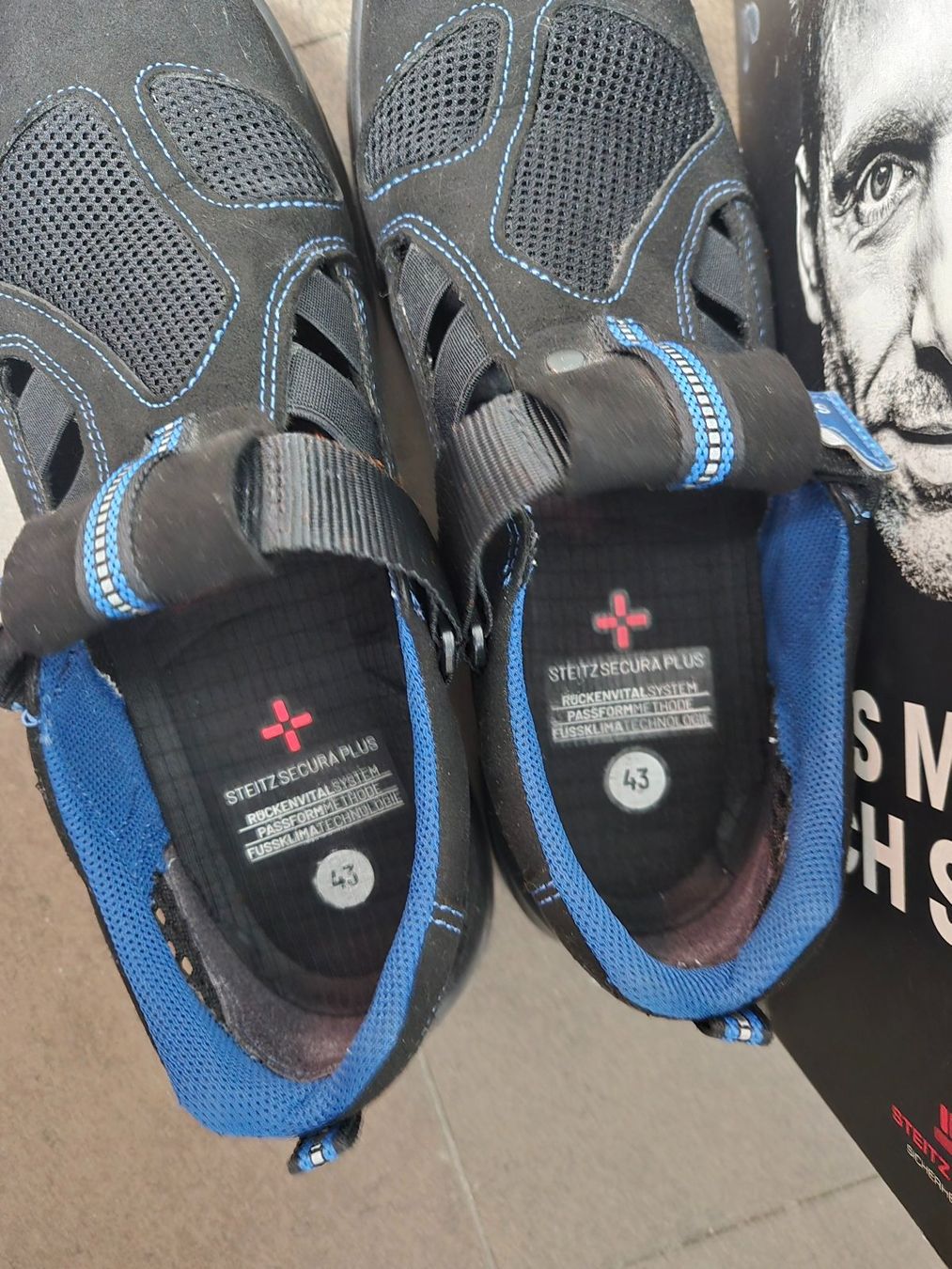 Scarpe da uomo: Sicherheitssandale Gr. 43 Steitz Secura – Nuovo (secondo la descrizione) da Riedt b. Erlen venduto da 63ak 1