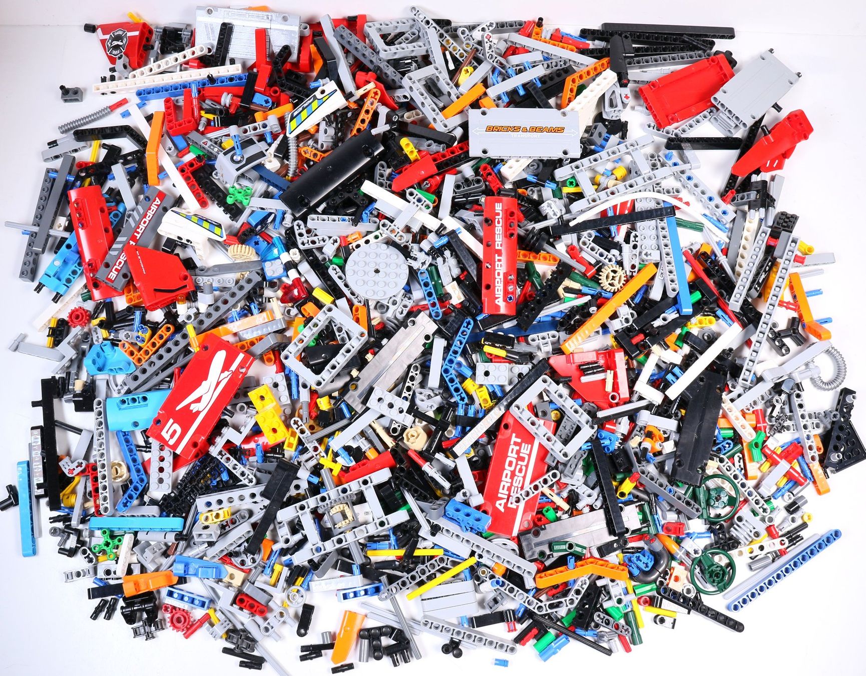 Lego Kit di costruzioni: 1.5 kg überwiegend Technikteile – Usato da Hettlingen venduto da Scholi99